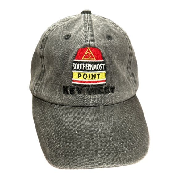 BJR CLASSIC HEADWEAR Other - BJR CLASSIC HEADWEAR MENS BASEBALL CAP ONE SIZE WASHED GRAY, SOUTHERN MOST POINT